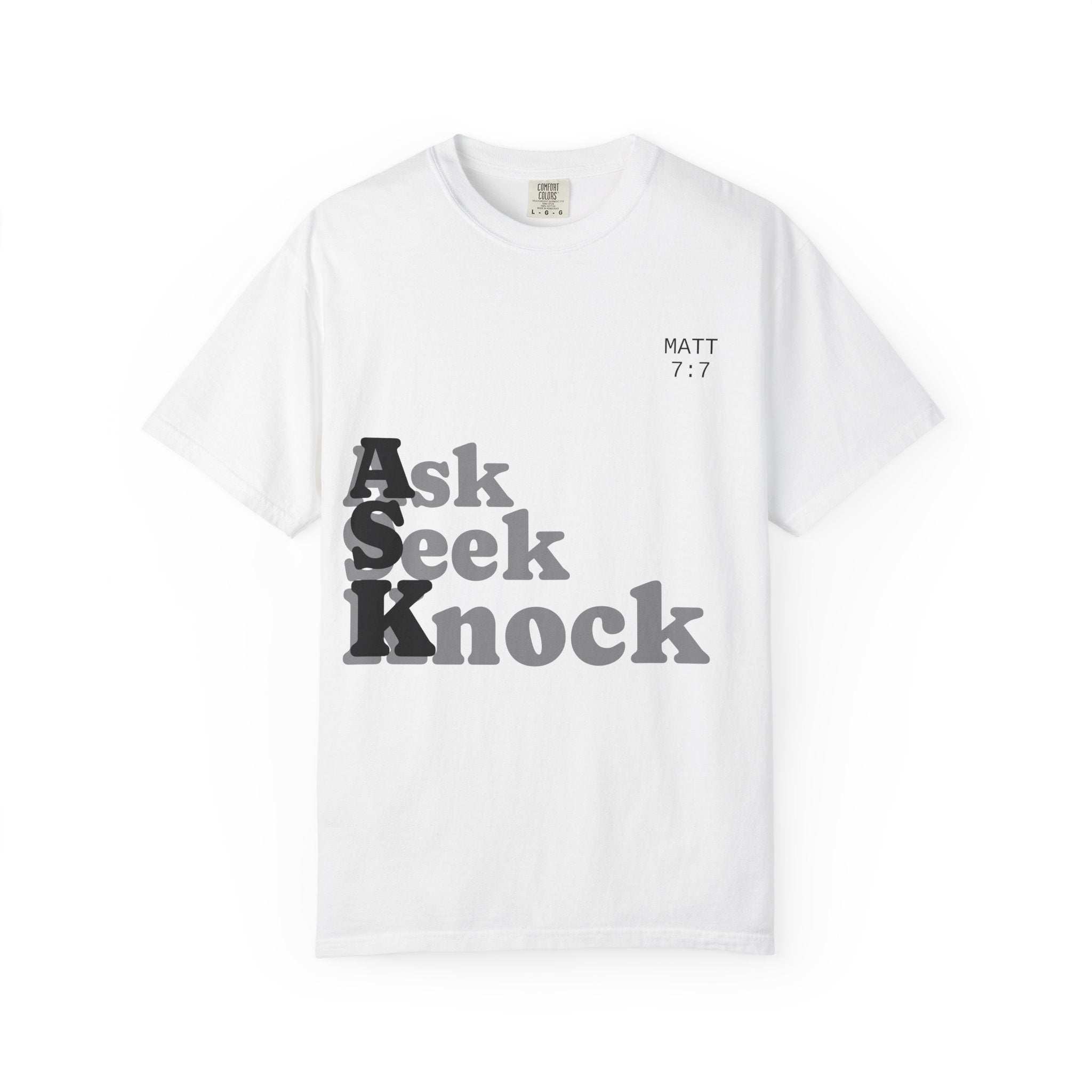 Ask Seek Knock_Tee