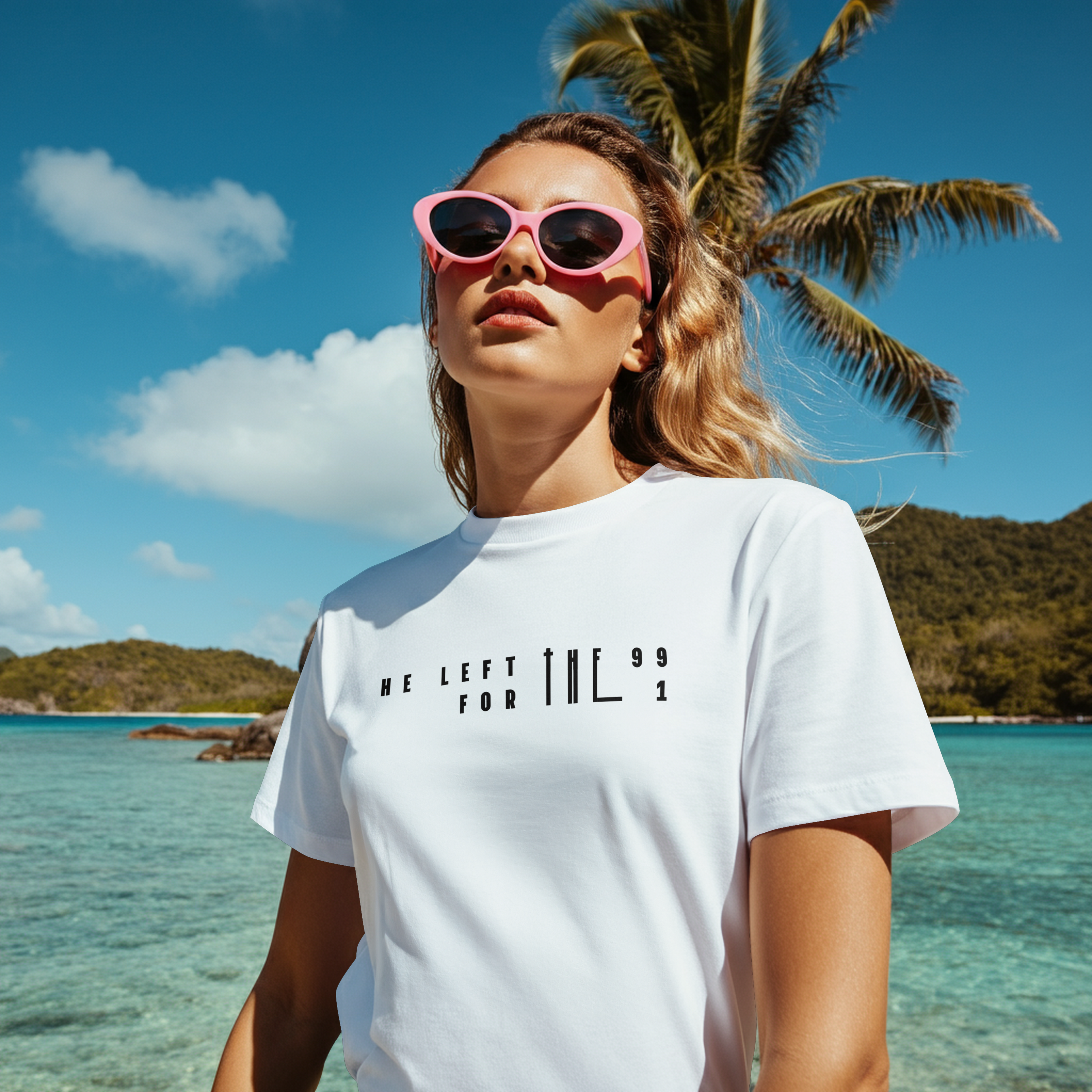 He Left the 99/1 _Tee