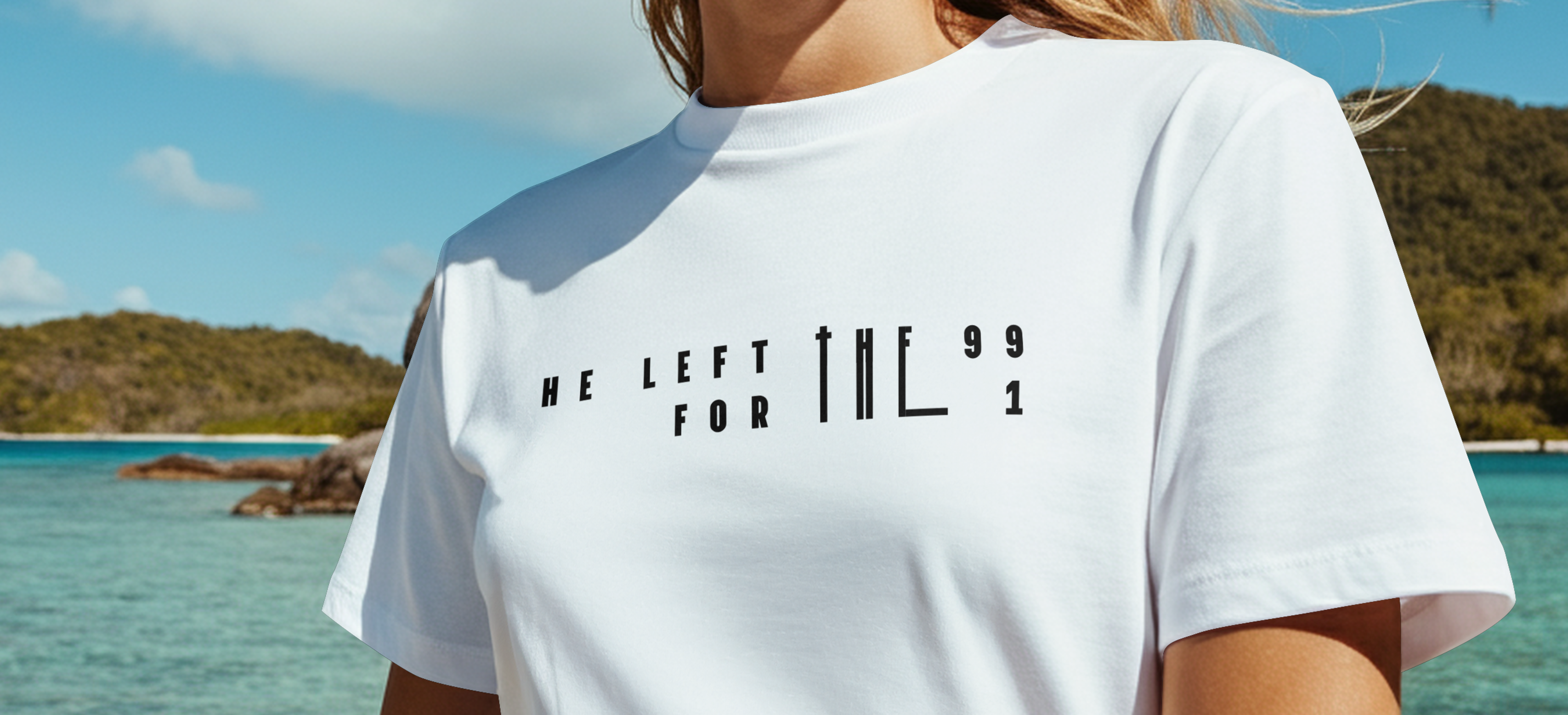 He Left the 99/1 _Tee